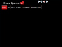 Tablet Screenshot of bonnieroseman.com